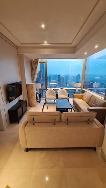 Service Residence for Rent at Pavilion Suites - JK Leong - Living Room - PropertyGuru.com.my