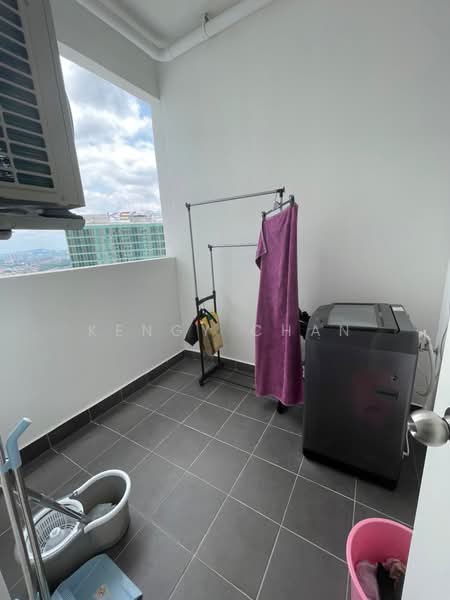 Service Residence for Sale at Space Residency - Kengy Chan - Balcony - PropertyGuru.com.my