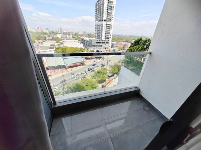 Service Residence for Rent at Woodsbury Suites - May Choo - Balcony - PropertyGuru.com.my