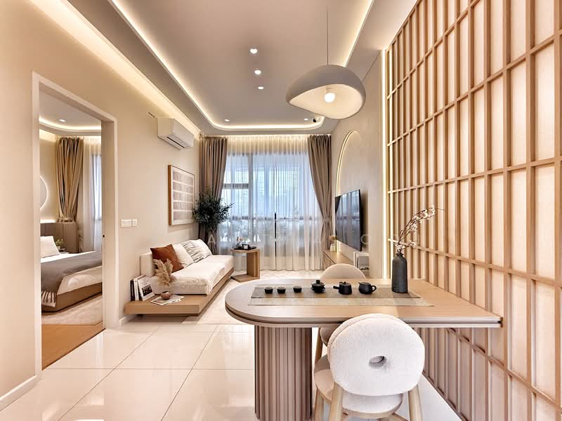 Apartment for Sale at Sunway Majestic ARA @ JBCC - Samantha Ooi - Living Room - PropertyGuru.com.my