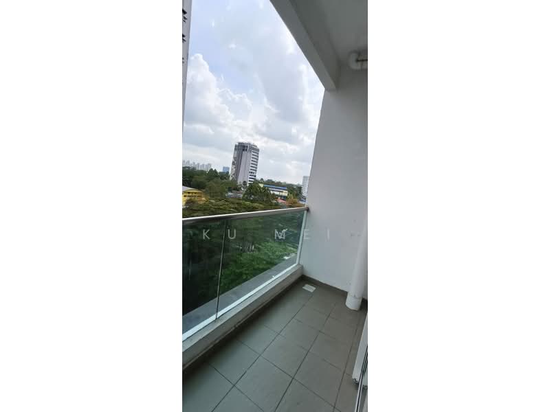 Service Residence for Rent at Seasons Amara Larkin - Ku Mei - Balcony - PropertyGuru.com.my