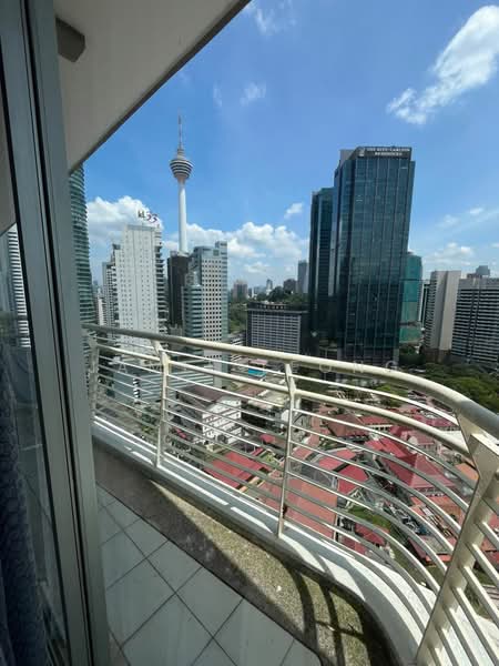 Condominium for Rent at Idaman Residence - Jamie Leong - Balcony - PropertyGuru.com.my