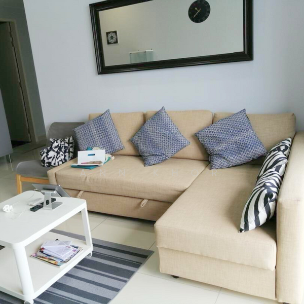 Mont Residence untuk Untuk Disewa - RM 2,100 /bulan, Mac 2026 - Living Room - PropertyGuru.com.my