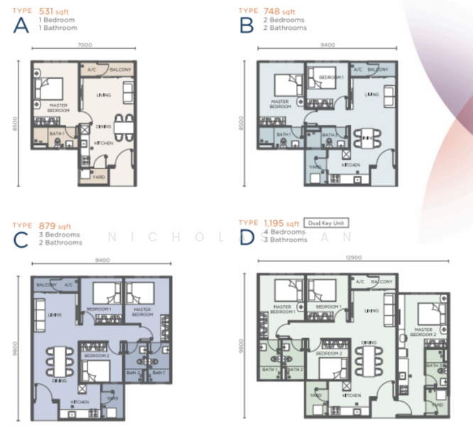 Service Residence for Sale at Aster Court - Nicholas Tan - PropertyGuru.com.my