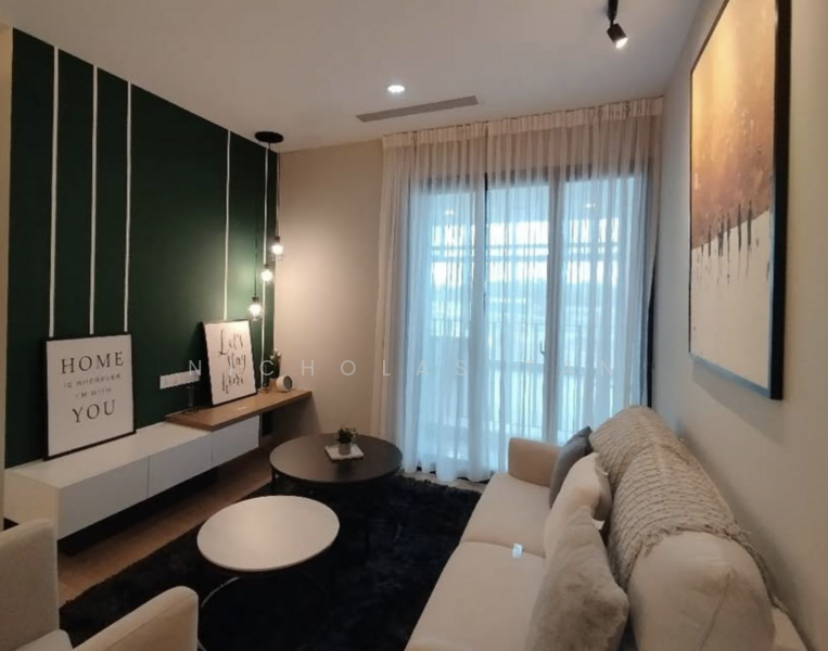 Service Residence for Sale at Aster Court - Nicholas Tan - Living Room - PropertyGuru.com.my
