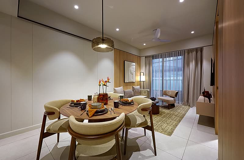 Clarissa Serviced Suites untuk Untuk Dijual - RM 576,800, Mac 2026 - Living Room - PropertyGuru.com.my
