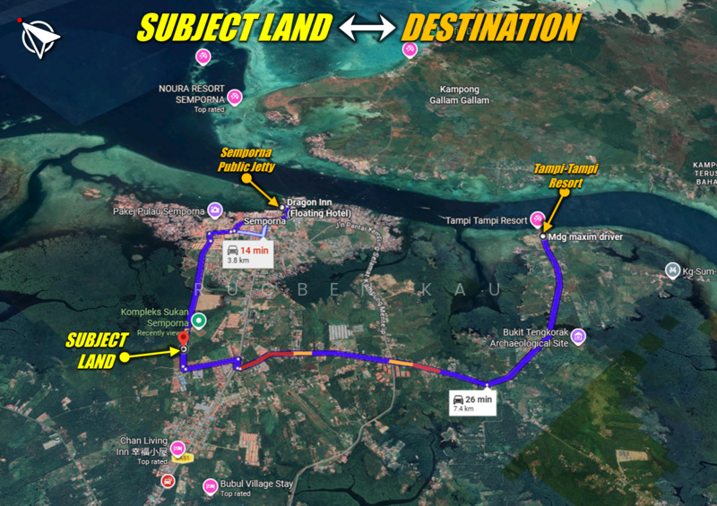 For Sale Semporna Jalan Seri Melor CL99 Land