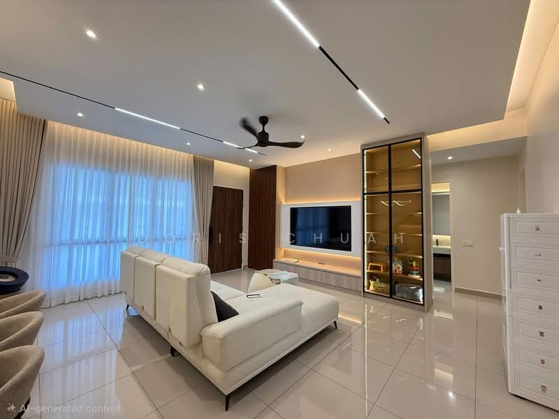 Semi-Detached House for Sale in Eco Ardence (Setia Alam) - Doris Chuah - Living Room - PropertyGuru.com.my