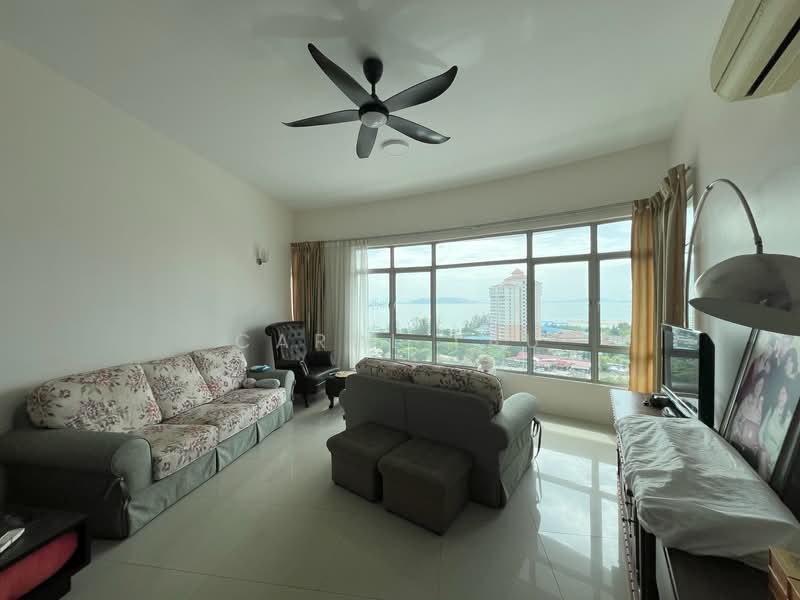 Kondominium untuk Disewa di The View Condominium - Carol Lau - Living Room - PropertyGuru.com.my
