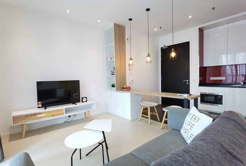 Service Residence for Rent at Arcoris SOHO - Cruz Looi - Living Room - PropertyGuru.com.my