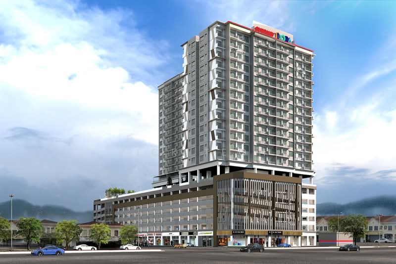 Commercial Brand New Ground Floor Shop Bayan Baru Sunway Dora untuk Untuk Disewa - RM 4,600 /bulan, Mac 2026 - Exterior - PropertyGuru.com.my