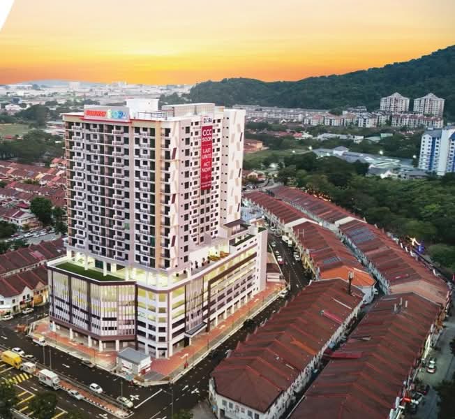 Commercial Brand New Ground Floor Shop Bayan Baru Sunway Dora untuk Untuk Disewa - RM 4,600 /bulan, Mac 2026 - Exterior - PropertyGuru.com.my