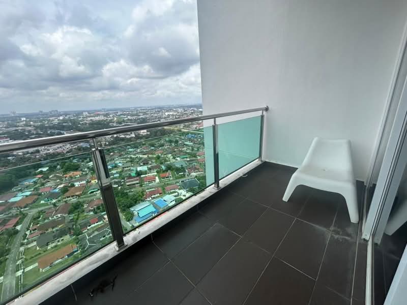 Condominium for Rent at M Condominium @ Larkin - Nam YC - Balcony - PropertyGuru.com.my