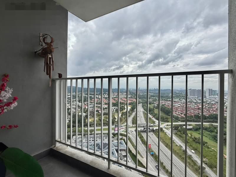 Service Residence for Rent at SUNSURIA FORUM SERVICED APARTMENT - Louis Chan - Balcony - PropertyGuru.com.my