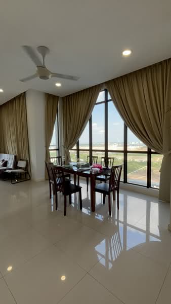 Service Residence for Rent at D'Pristine - Serene Teh - Dining Room - PropertyGuru.com.my