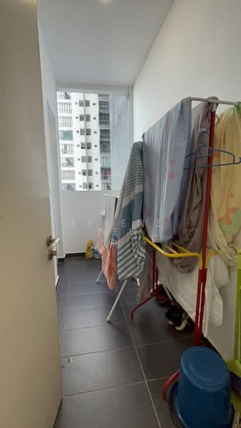 Service Residence for Rent at D'Pristine - Serene Teh - Balcony - PropertyGuru.com.my