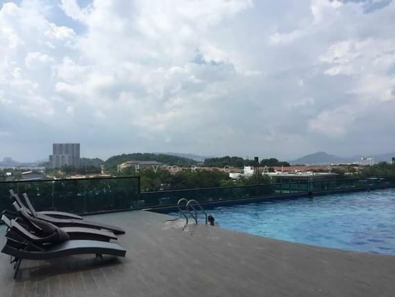 Symphony Tower (Menara Simfoni) untuk Untuk Disewa - RM 1,500 /bulan, Mac 2026 - Pool - PropertyGuru.com.my