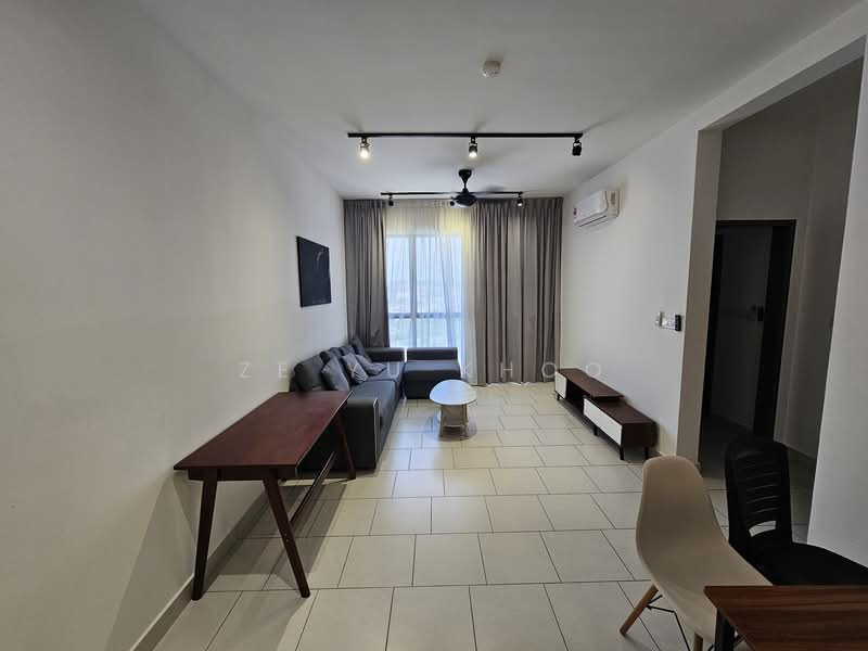 Service Residence for Rent at Astetica Residences - Ze Yu Khoo - Living Room - PropertyGuru.com.my
