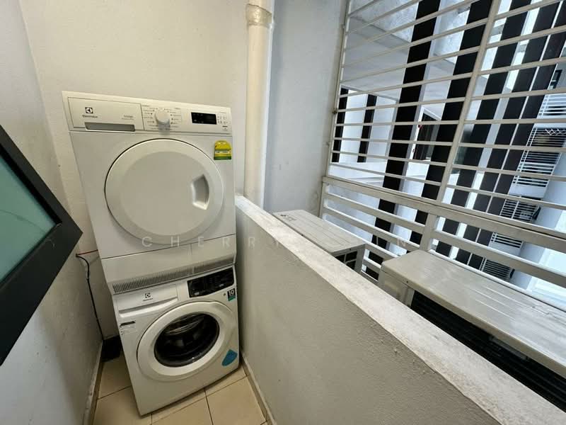 Service Residence for Sale at H2O Residences - Cherry Chin - Balcony - PropertyGuru.com.my