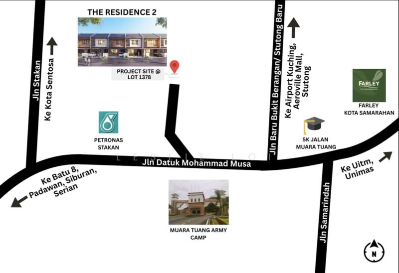 2-storey Terraced House for Sale in Samarahan (Sarawak) - Leslie Loi - PropertyGuru.com.my