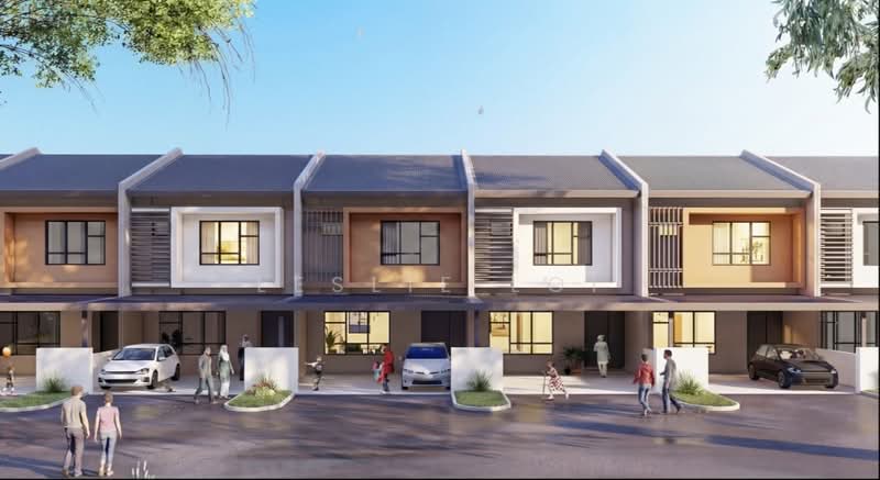 2-storey Terraced House for Sale in Muara Tuang (Samarahan) - Leslie Loi - Exterior - PropertyGuru.com.my