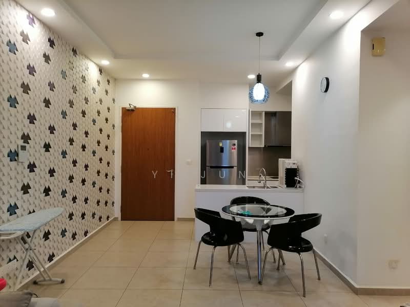 Service Residence for Rent at Petalz Residences - Yi Jun - Kitchen - PropertyGuru.com.my
