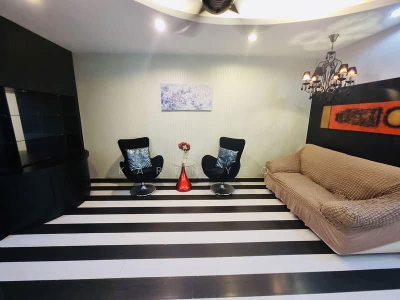 Service Residence for Sale at Tebrau City Residences - Karen Yeo - Living Room - PropertyGuru.com.my