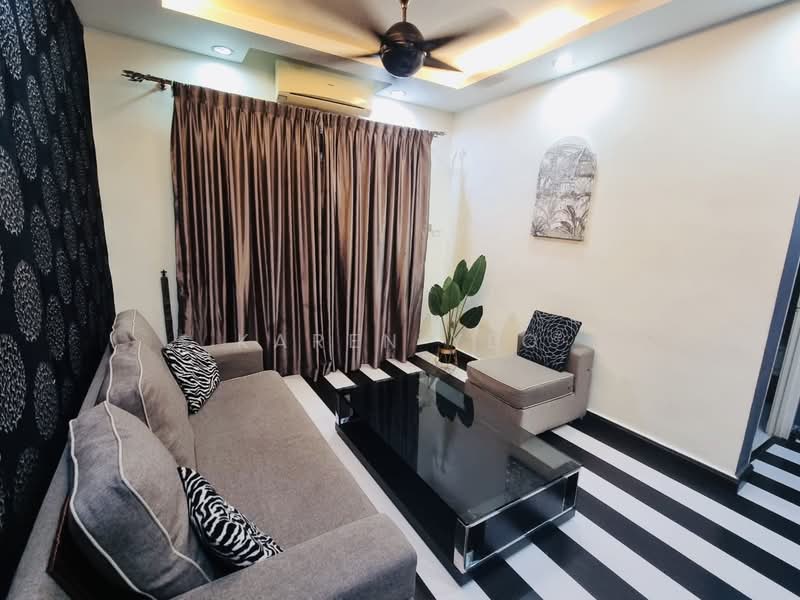 Service Residence for Sale at Tebrau City Residences - Karen Yeo - Living Room - PropertyGuru.com.my