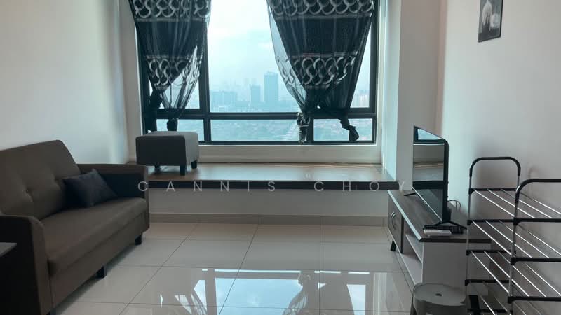 Servis Apartment untuk Disewa di Greenfield Residence - Cannis Choy - Living Room - PropertyGuru.com.my