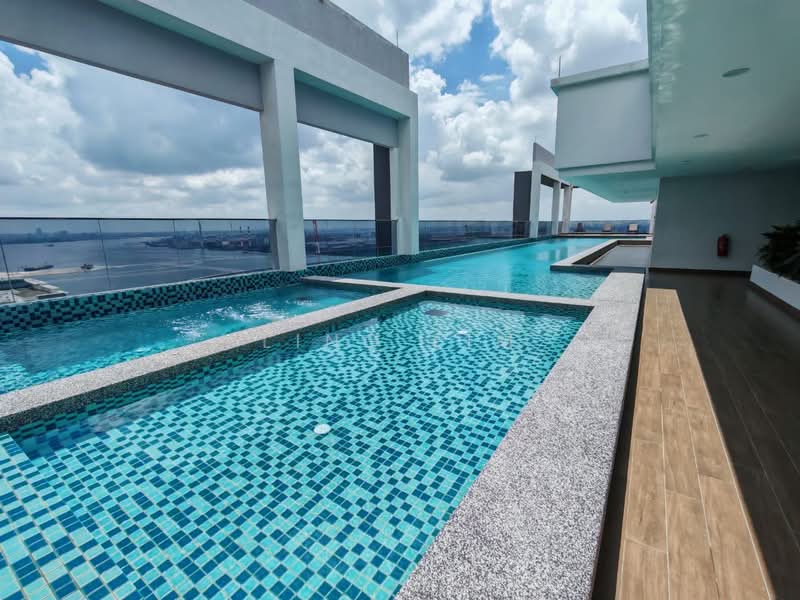 Meldrum Heights (Residensi Meldrum) untuk Untuk Disewa - RM 3,300 /bulan, Mac 2026 - Pool - PropertyGuru.com.my