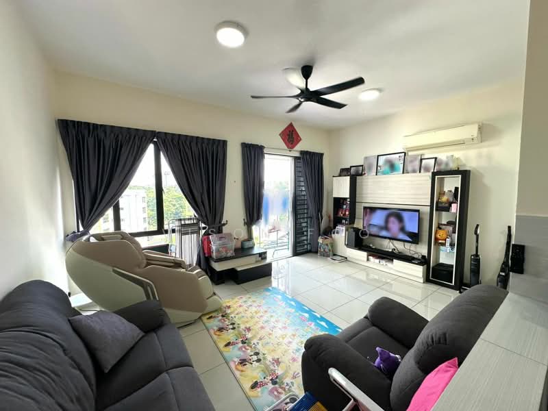 Apartment for Sale at Impian Senibong Residences - Vison Foo - Living Room - PropertyGuru.com.my