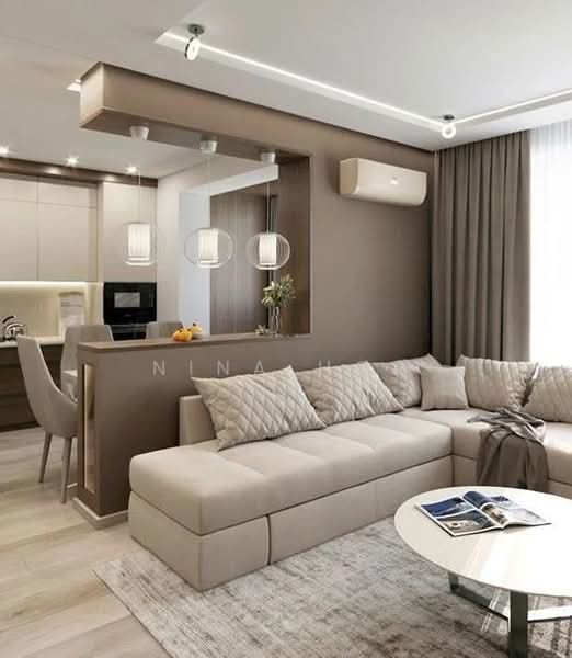 KLCC Freehold Condo KLCC TRX untuk Untuk Dijual - RM 505,000, Mac 2026 - Living Room - PropertyGuru.com.my