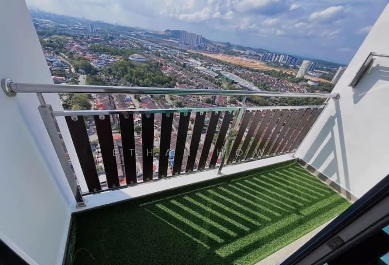 Service Residence for Rent at KSL Avery Park - Ethan How - Balcony - PropertyGuru.com.my