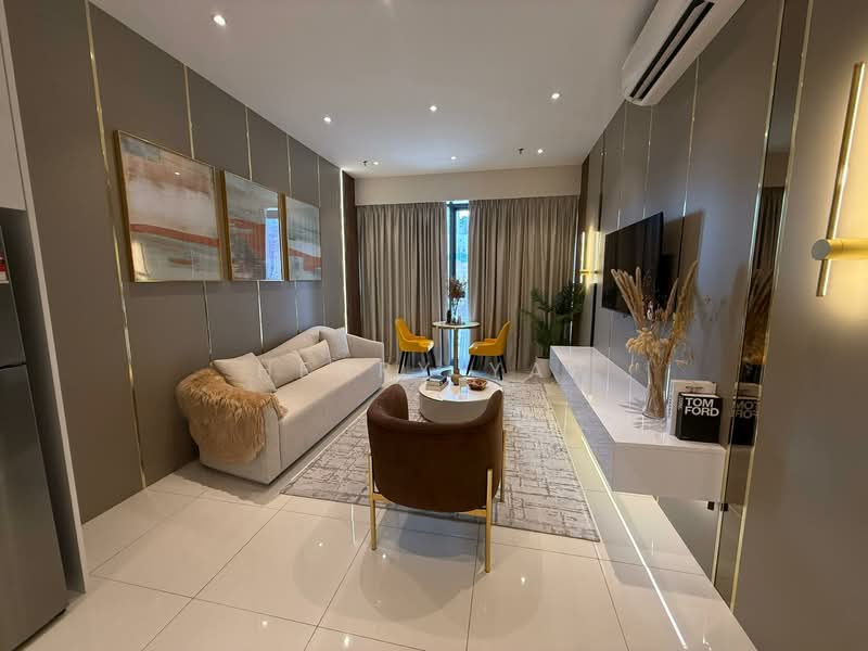 Service Residence for Sale at Golden Crown Residence - Henry Yap - Living Room - PropertyGuru.com.my