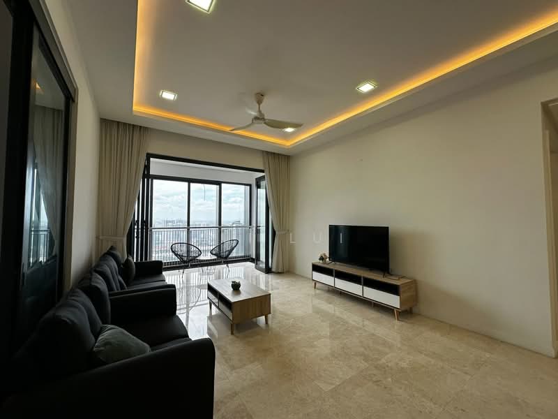 Service Residence for Rent at The Astaka @ 1 Bukit Senyum - Lui Lui - Living Room - PropertyGuru.com.my