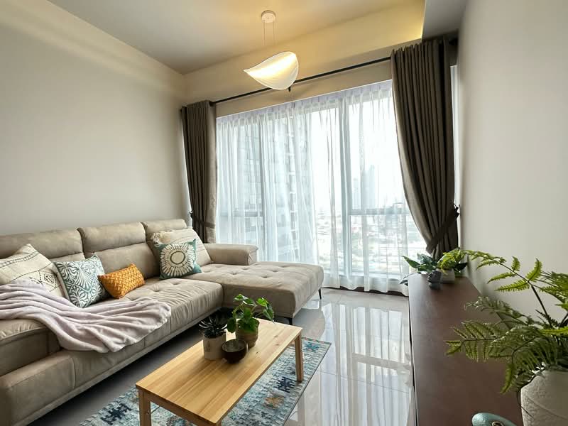 Service Residence for Rent at Core Residence @ TRX - Susan Yeoh - Living Room - PropertyGuru.com.my