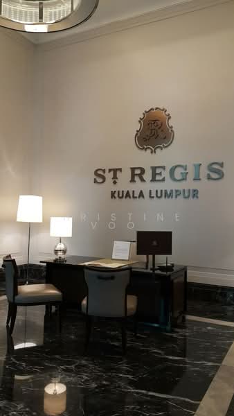 Service Residence for Rent at St Regis - Christine Voo - Lobby - PropertyGuru.com.my