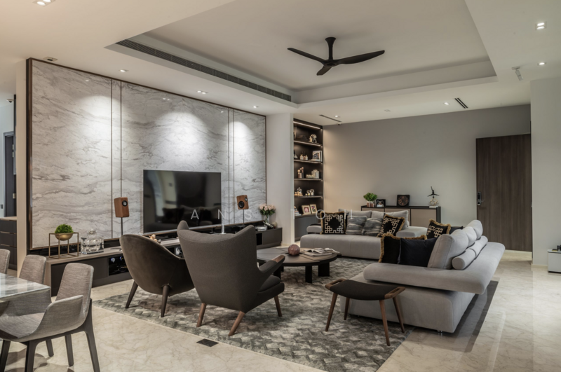 Service Residence for Sale at 121 Residences - ANS TOH - Living Room - PropertyGuru.com.my