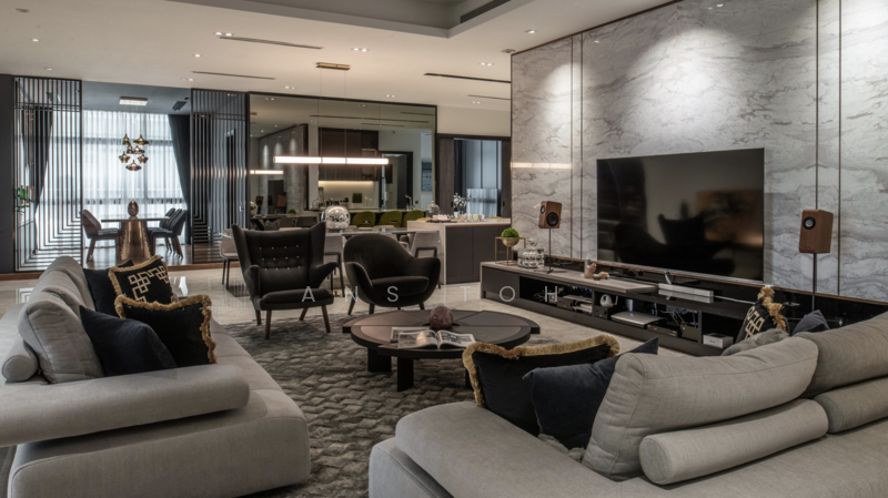 Service Residence for Sale at 121 Residences - ANS TOH - Living Room - PropertyGuru.com.my