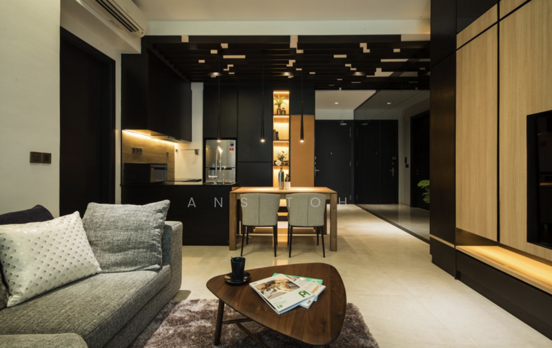 Service Residence for Sale at Ruby Seapark - ANS TOH - Living Room - PropertyGuru.com.my