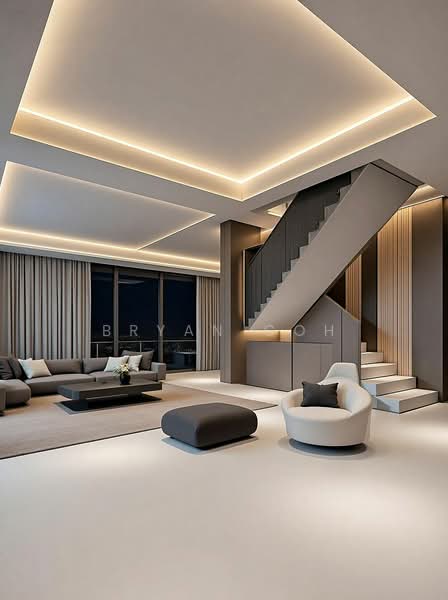 Townhouse for Sale in Damansara Heights (Kuala Lumpur) - Bryan Goh - Living Room - PropertyGuru.com.my