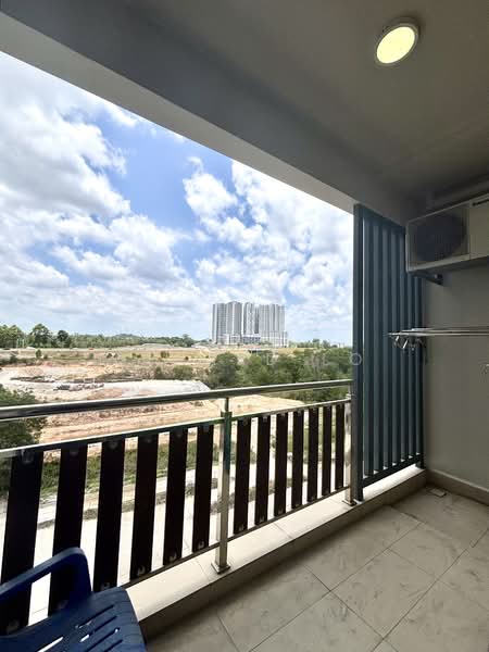 Service Residence for Rent at D'Secret Garden (Pangsapuri Kempas Indah) - Gerard Lo - Balcony - PropertyGuru.com.my