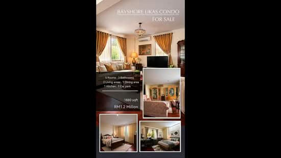 Bayshore Condominium untuk Untuk Dijual - RM 1,200,000, Mac 2026 - PropertyGuru.com.my