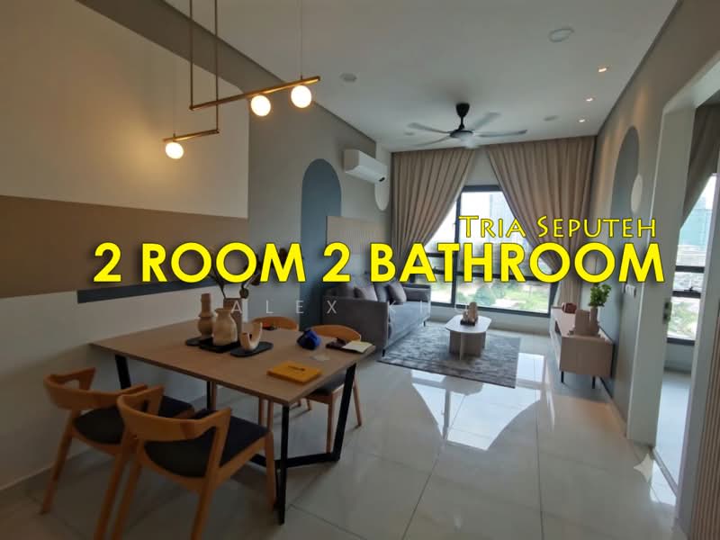 Kondominium untuk Disewa di TRIA Seputeh in 9 Seputeh, Kuala Lumpur - Alex Kho - Living Room - PropertyGuru.com.my