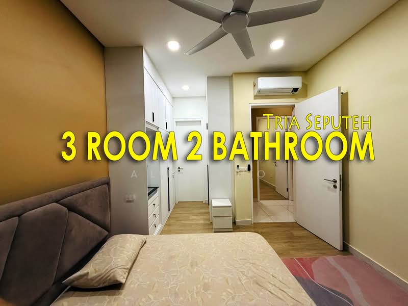 Kondominium untuk Disewa di TRIA Seputeh in 9 Seputeh, Kuala Lumpur - Alex Kho - Bedroom - PropertyGuru.com.my