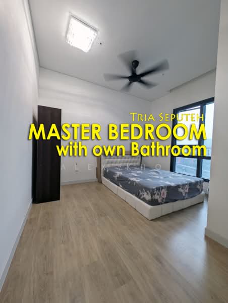 Kondominium untuk Disewa di TRIA Seputeh in 9 Seputeh, Kuala Lumpur - Alex Kho - Bedroom - PropertyGuru.com.my
