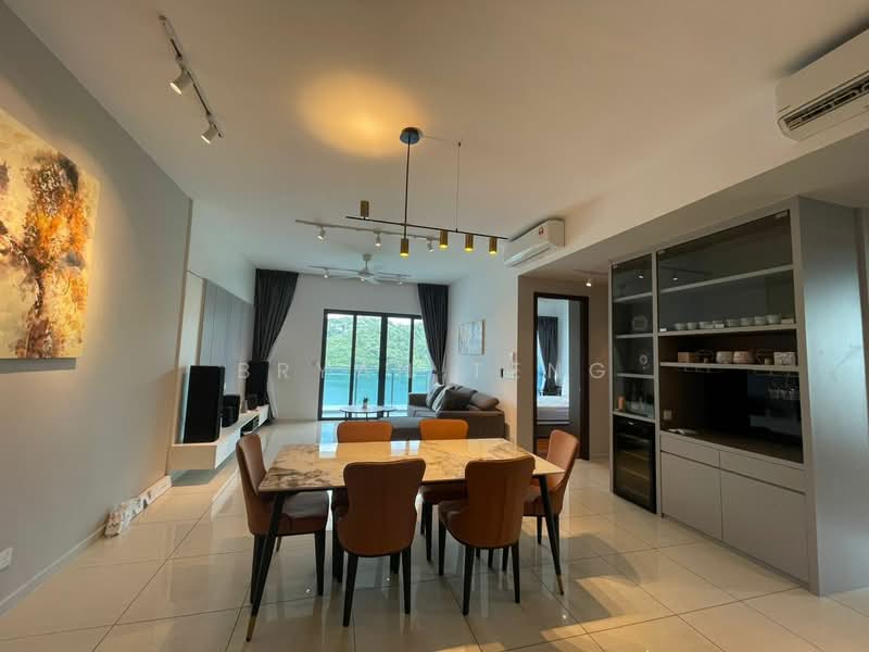 Condominium for Rent at Queens Residences Q1 @ Queens Waterfront - Bryan Teng - Living Room - PropertyGuru.com.my