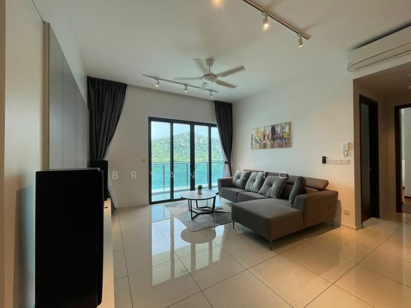 Condominium for Rent at Queens Residences Q1 @ Queens Waterfront - Bryan Teng - Living Room - PropertyGuru.com.my