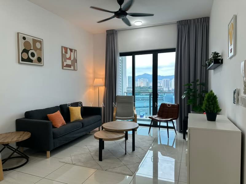 Condominium for Rent at Queens Residences Q1 @ Queens Waterfront - Bryan Teng - Living Room - PropertyGuru.com.my