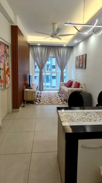 Service Residence for Sale at Residensi Rimbun @ Canopy Hills - Chris Choo - Living Room - PropertyGuru.com.my